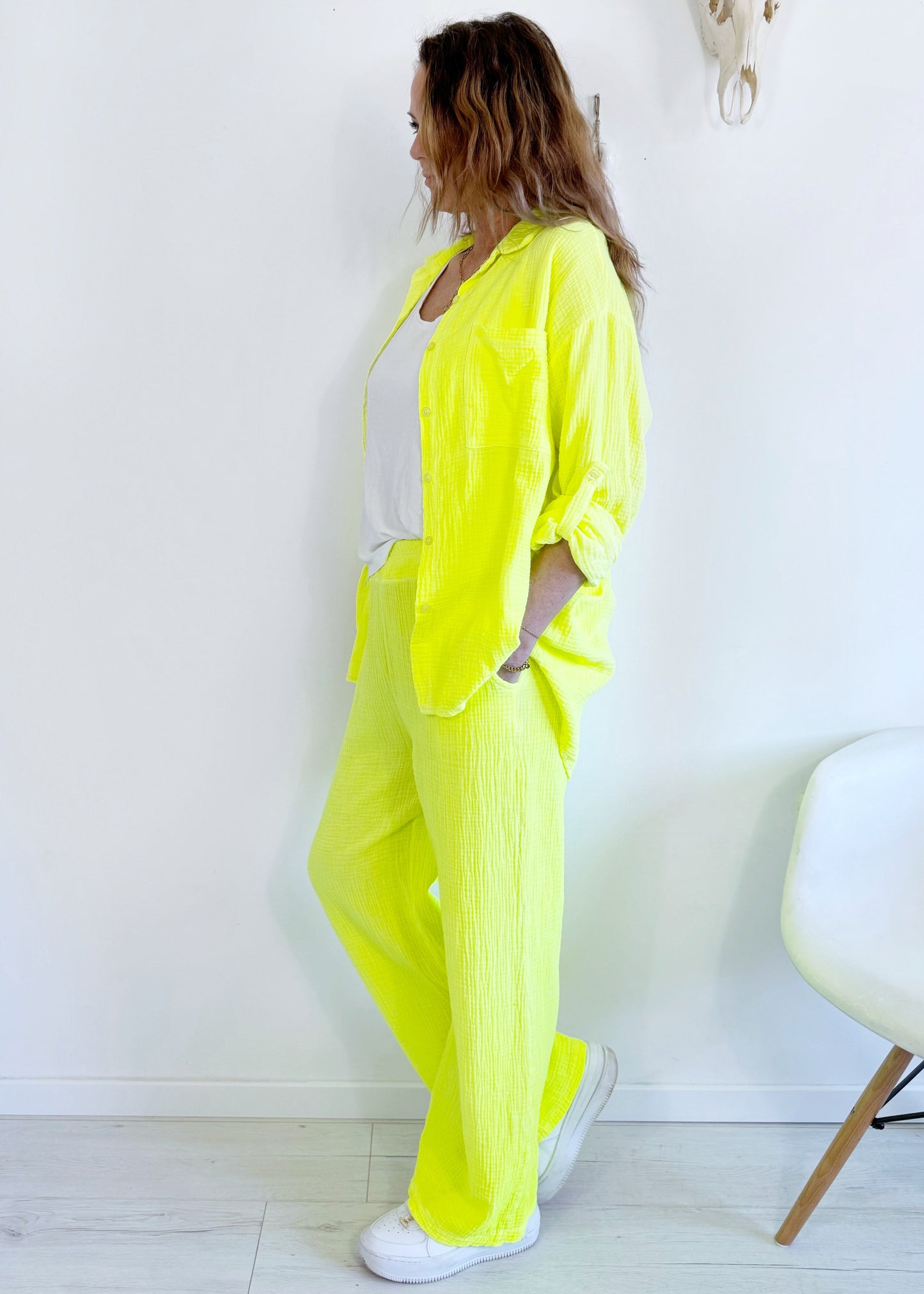 Musselin Bluse