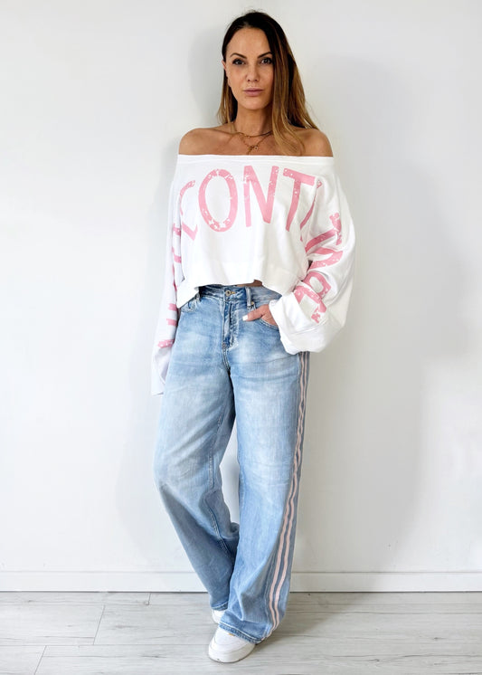 AB DONNERSTAG - Wide lovely leg Jeans