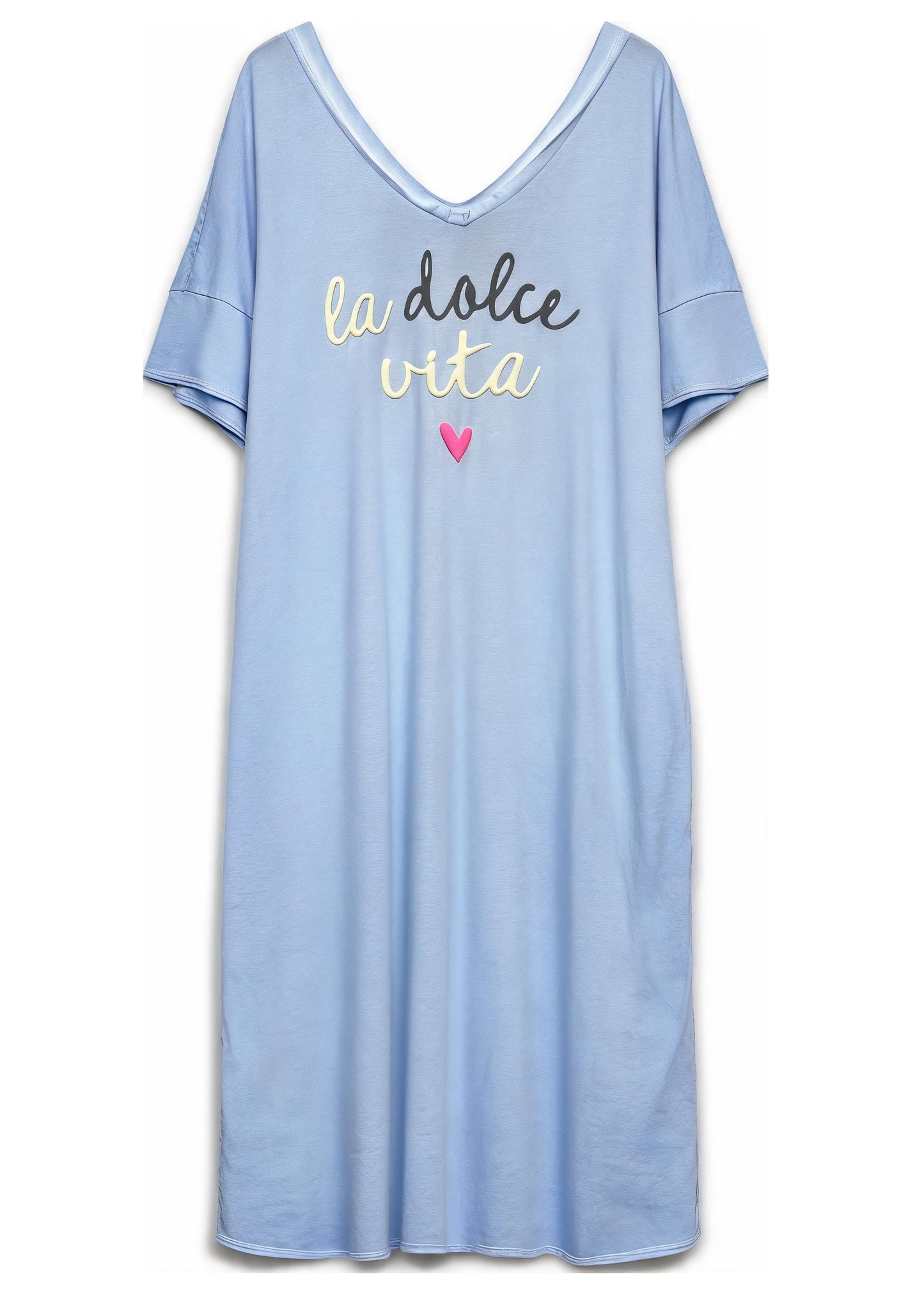 La Dolce Vita Shirtkleid mit Seitentaschen