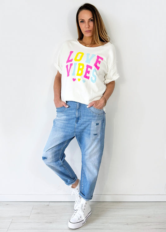 Kurzärmeliges Sweatshirt