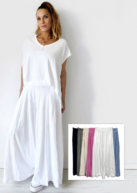 Langer weiter Hosenrock