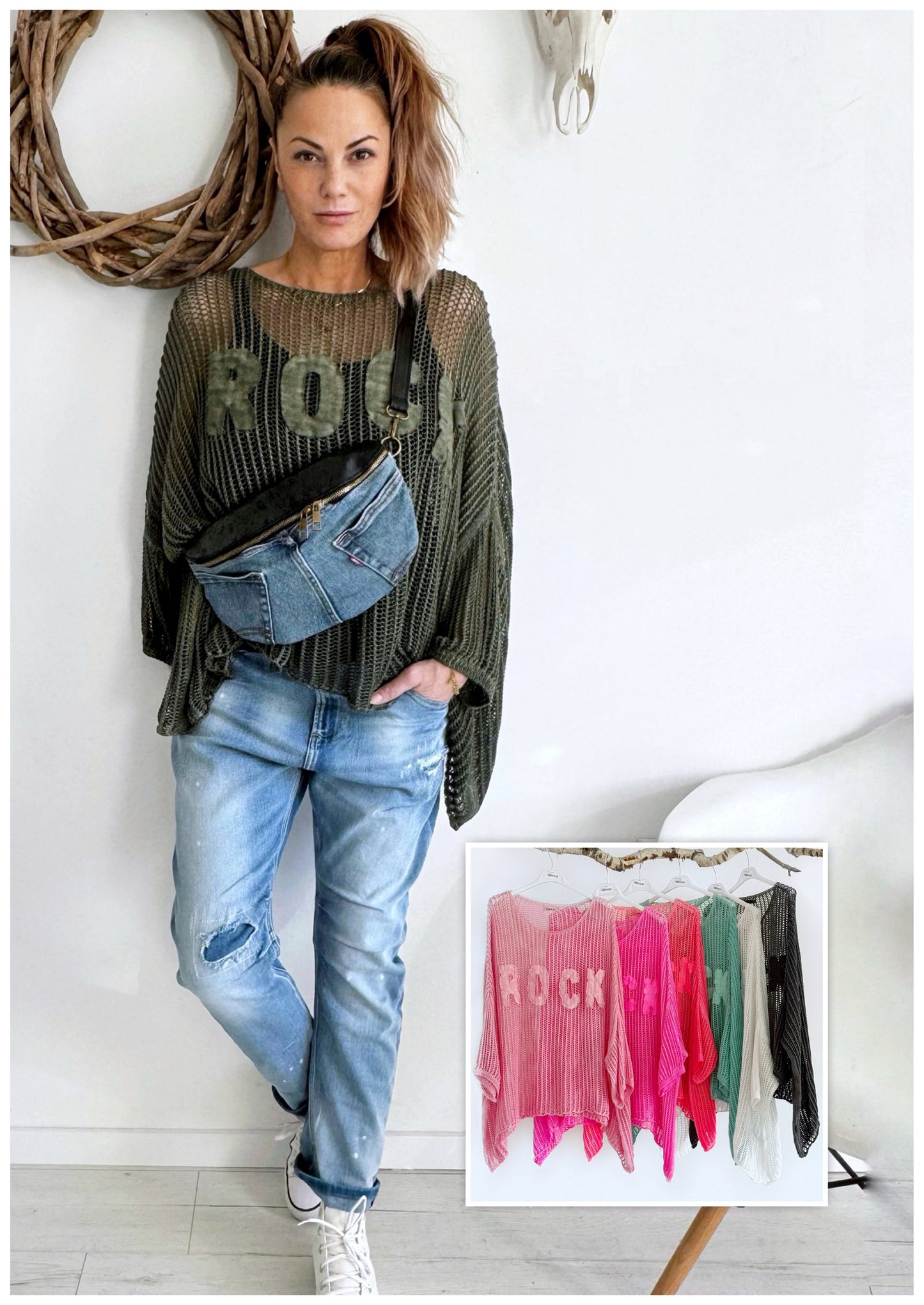 Leichter Sommer Sweater