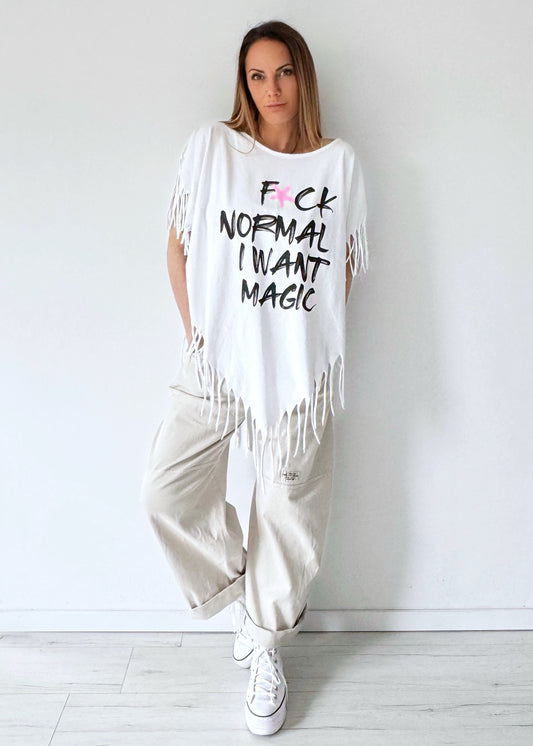 Fringe Edge Statement Shirt