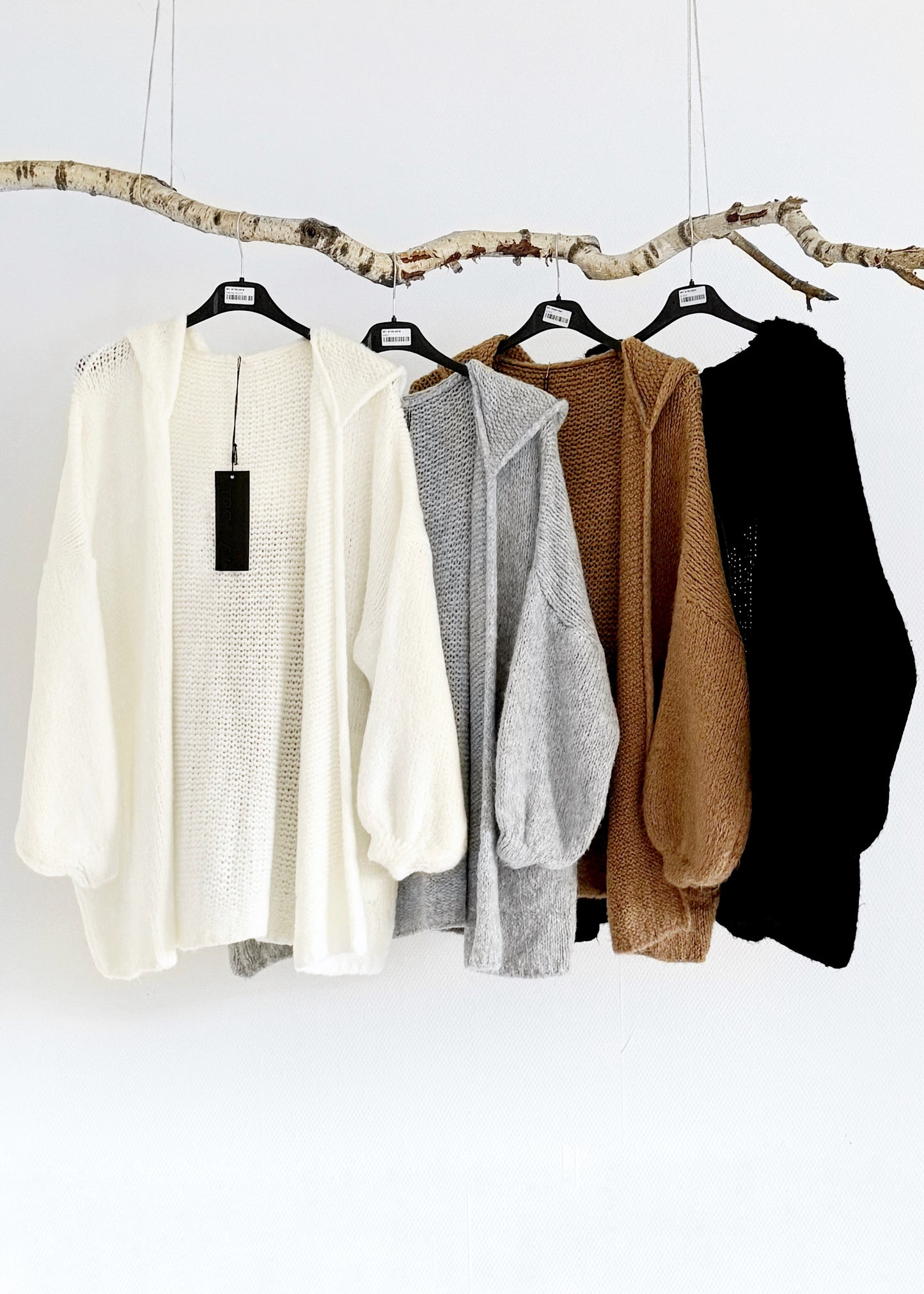 Kuscheliger Kapuzen Cardigan