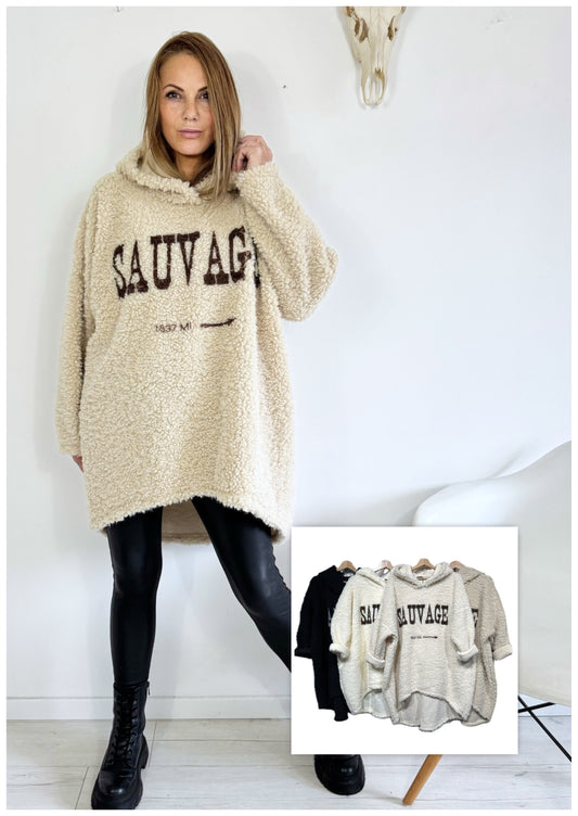 Teddy Hoodie - Oversize