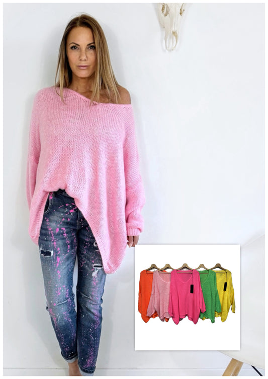Oversize Strickpulli