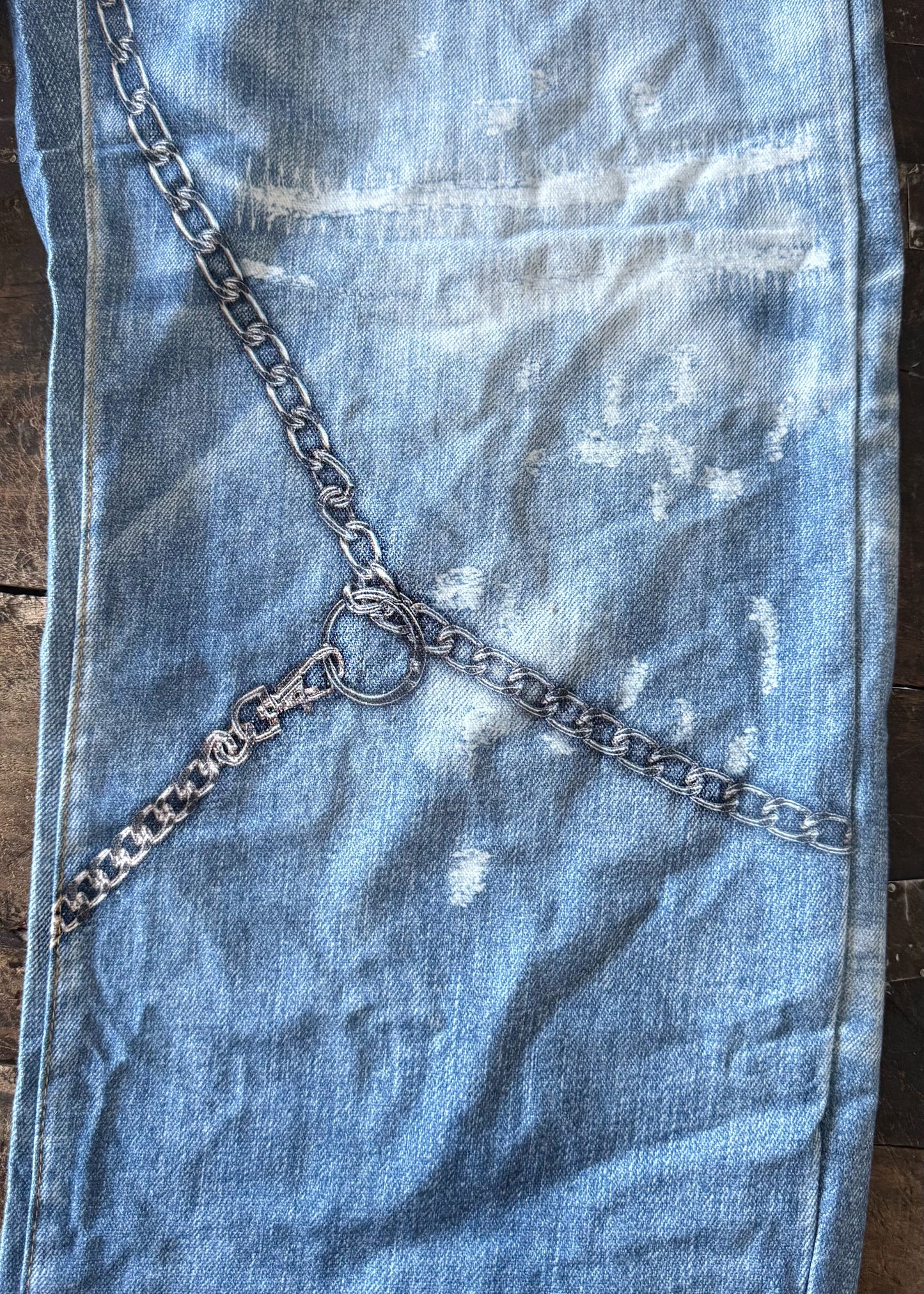 Lange wide leg Jeans