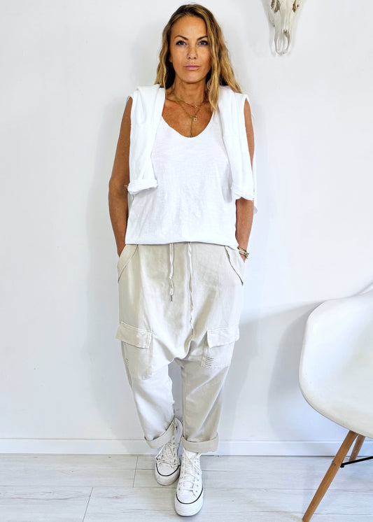 Tiefe Baggy (Jogger)