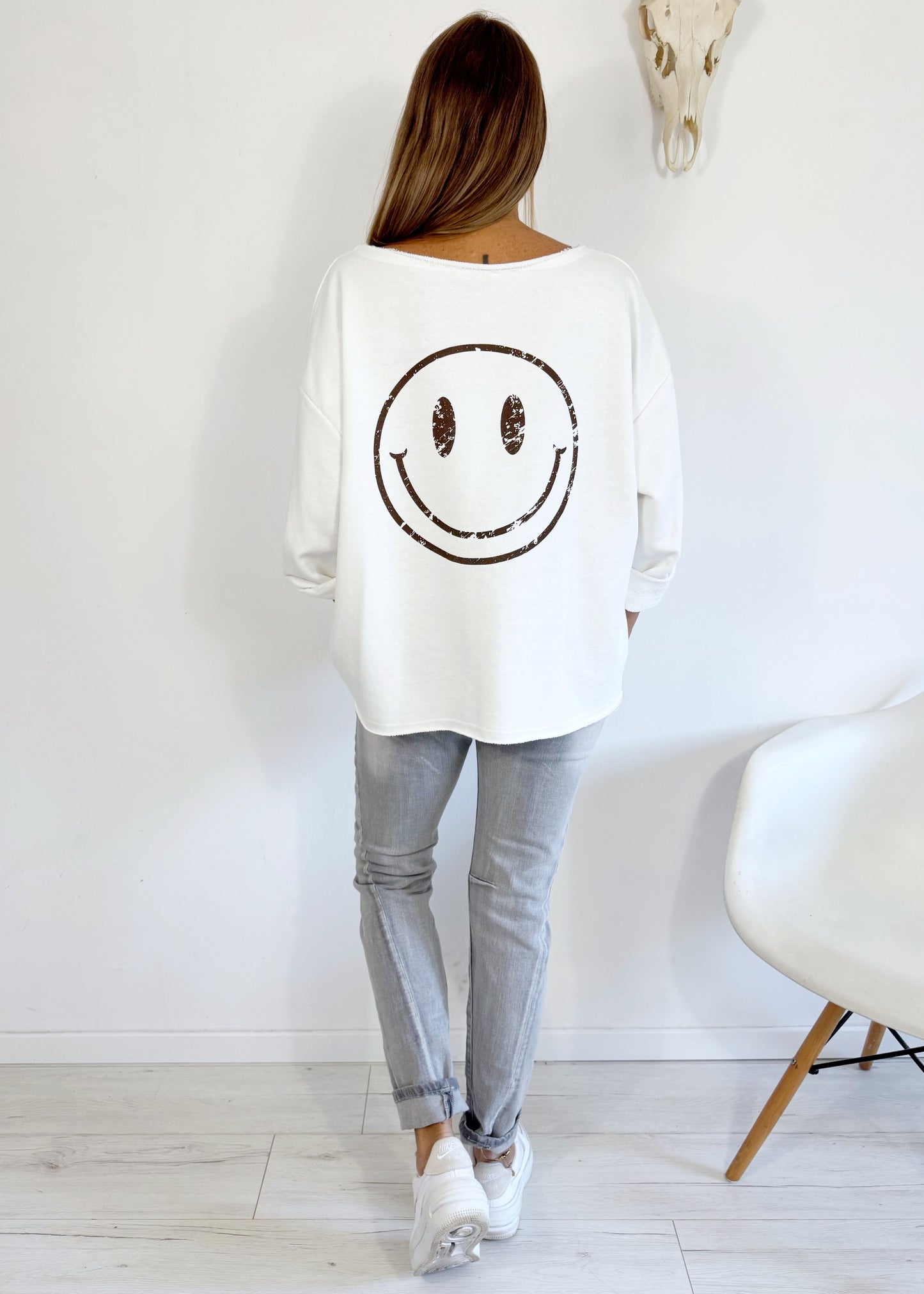Oversize Sweater - Smiley