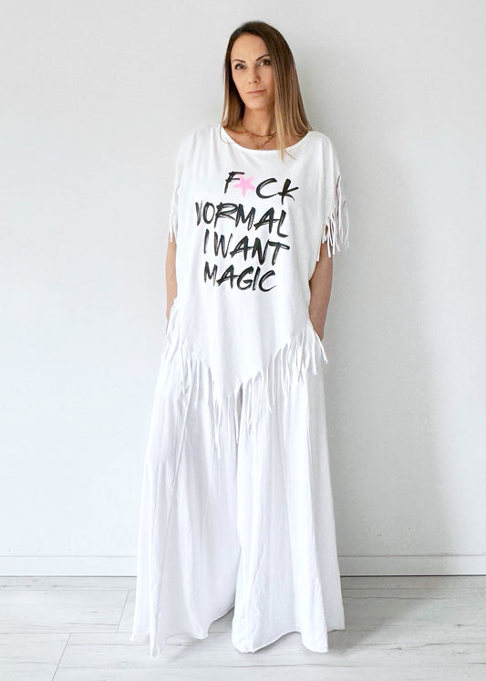 Langer weiter Hosenrock