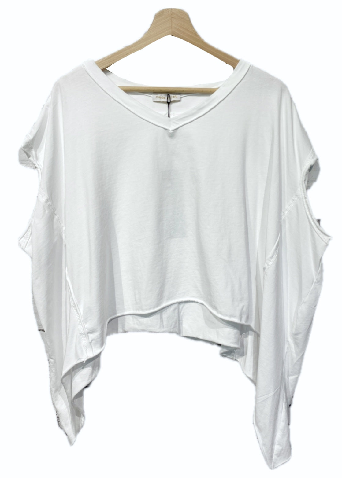 Flowbox Crop Shirt - Oversize
