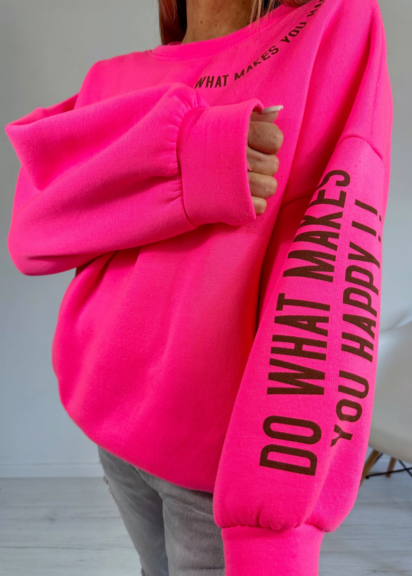 Weicher Statement Hoodie