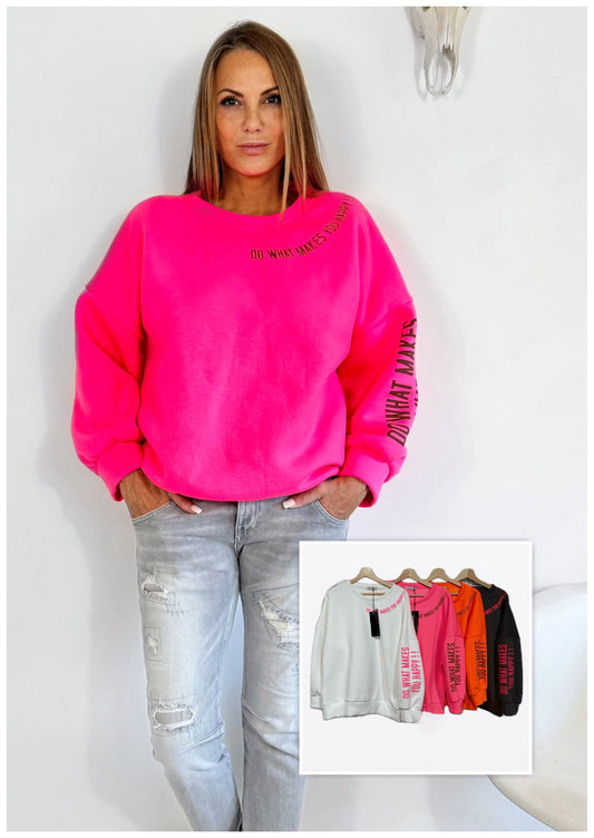 Weicher Statement Hoodie
