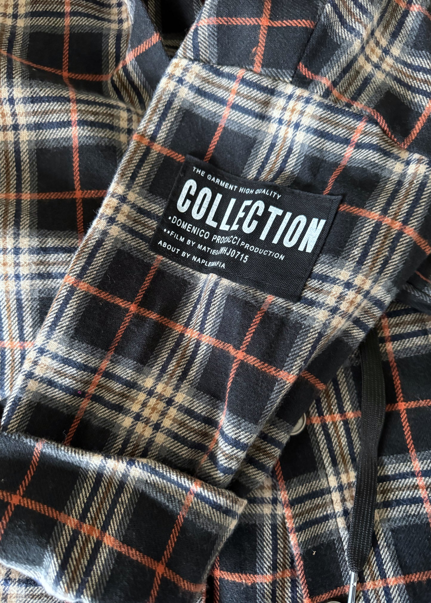 Langes Holzfäller Hemd mit Kapuze