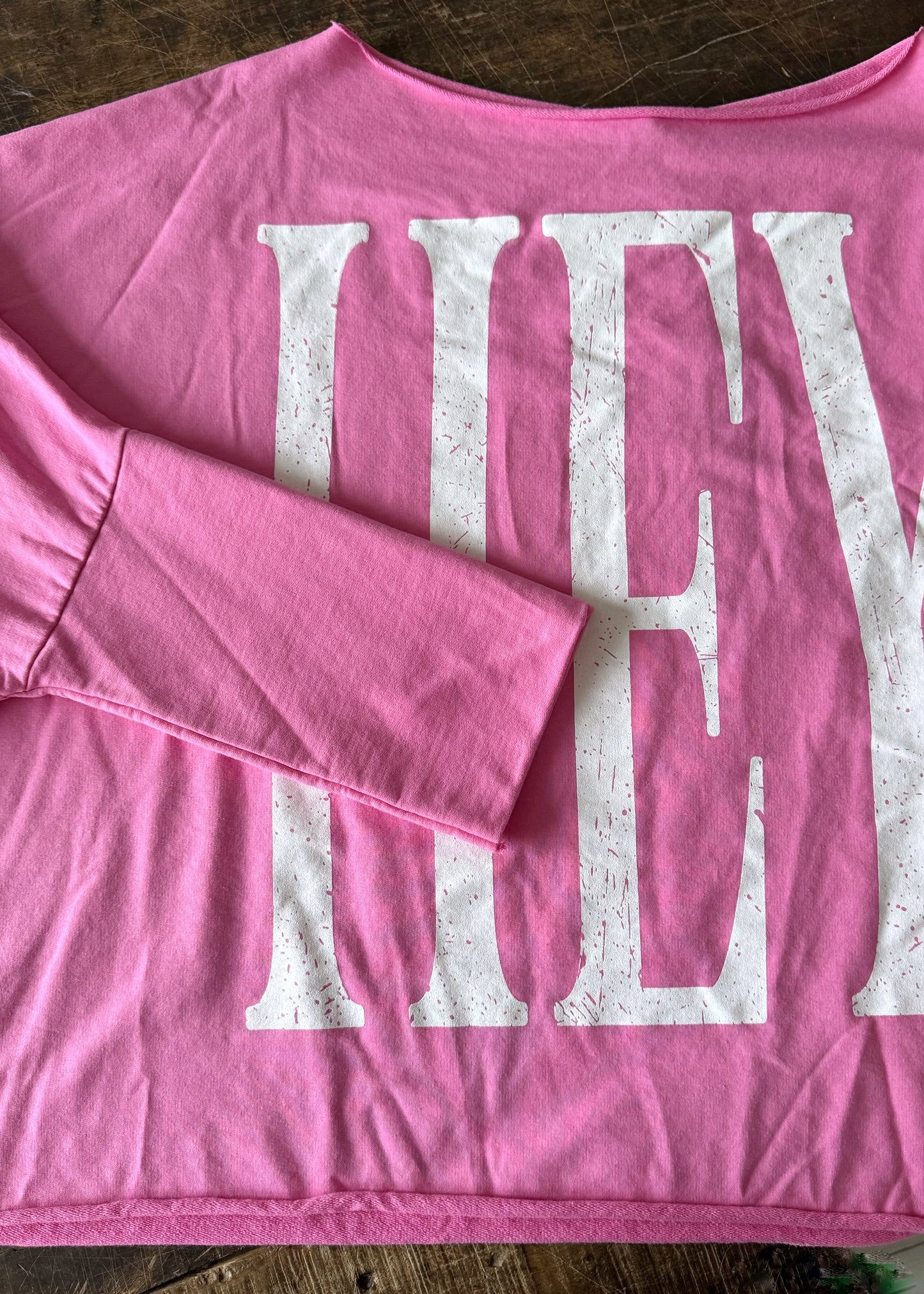 Oversize Sweater - HEY YOU