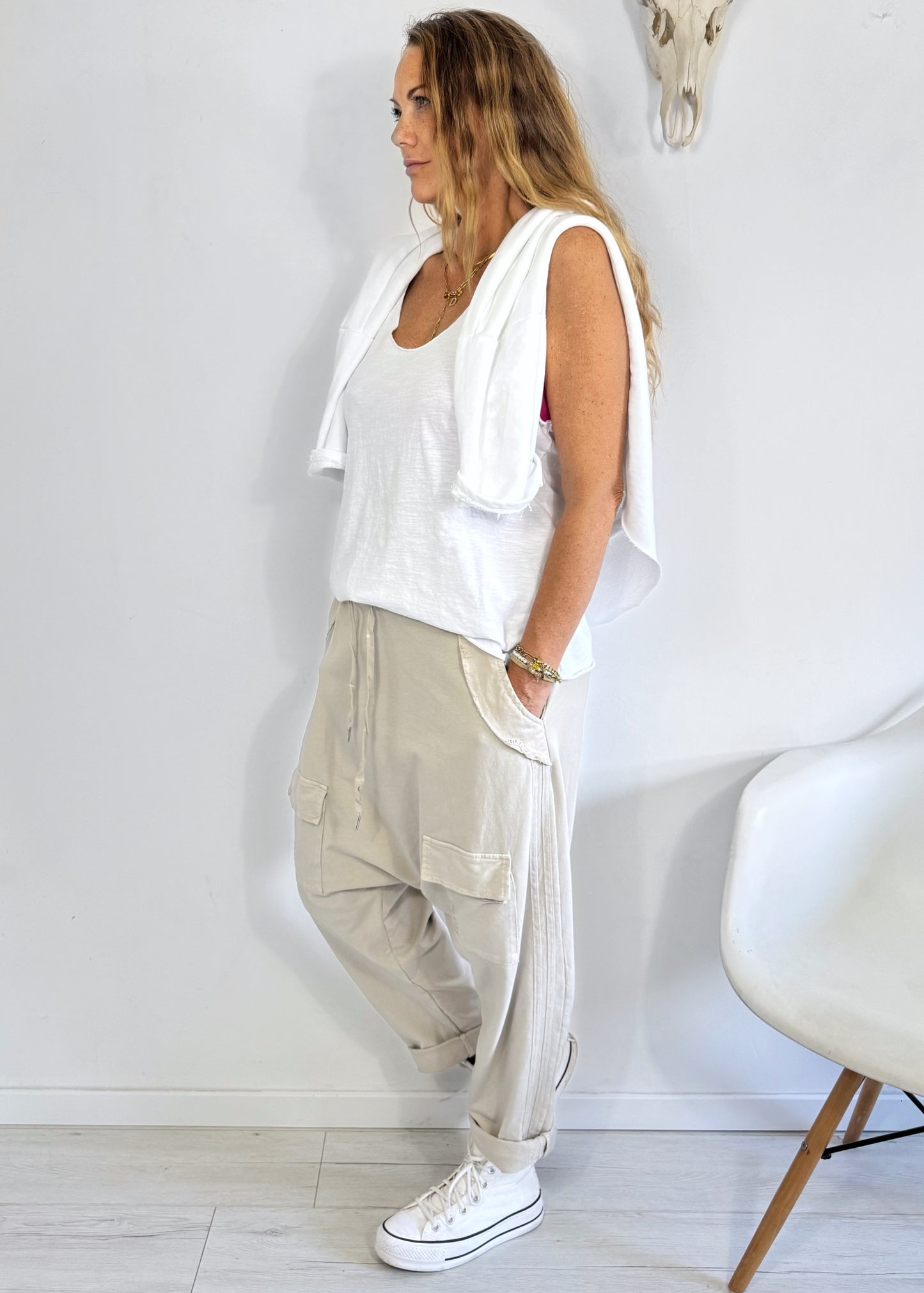 Tiefe Baggy (Jogger)