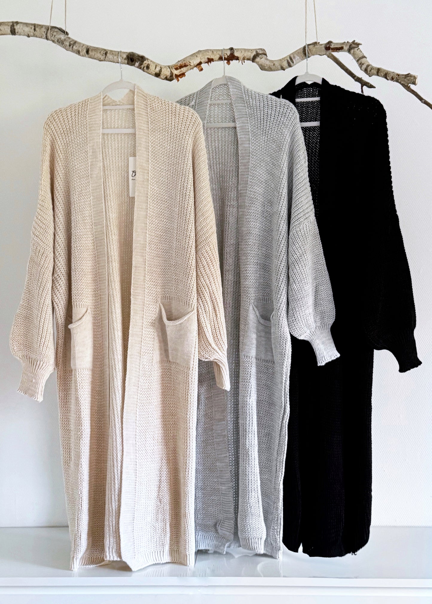 Langer Oversize Cardigan