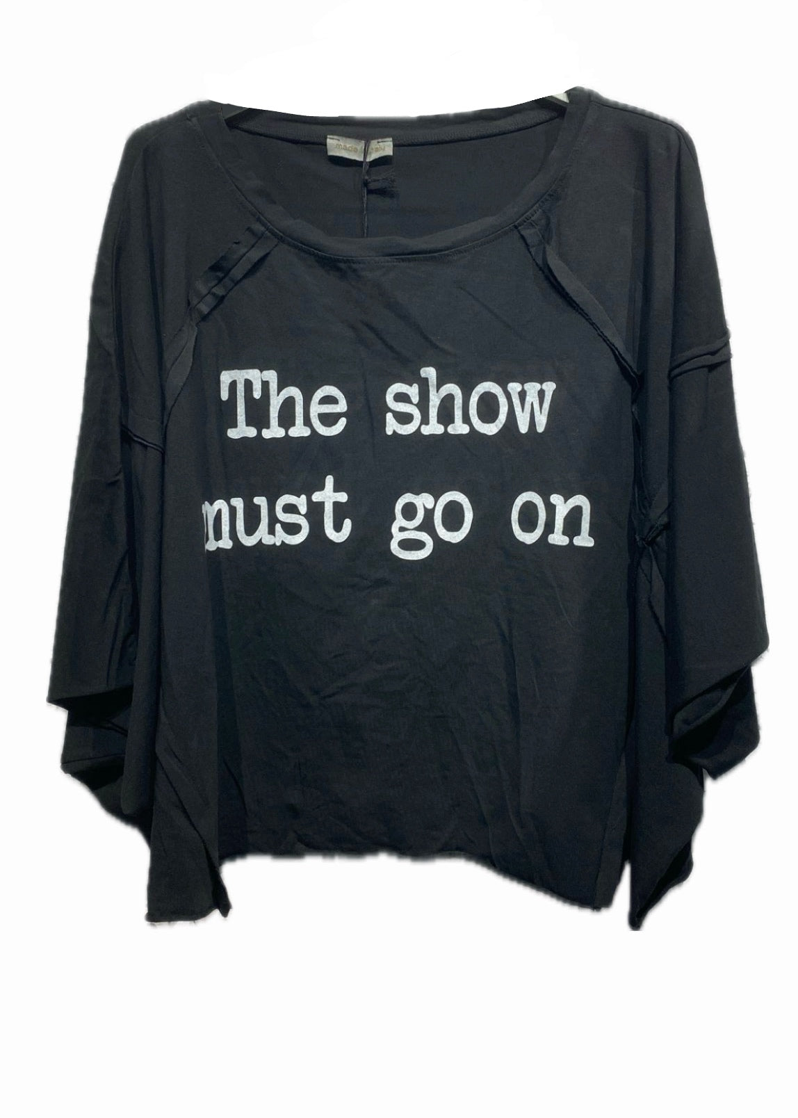 Batwing Oversize Statment Shirt