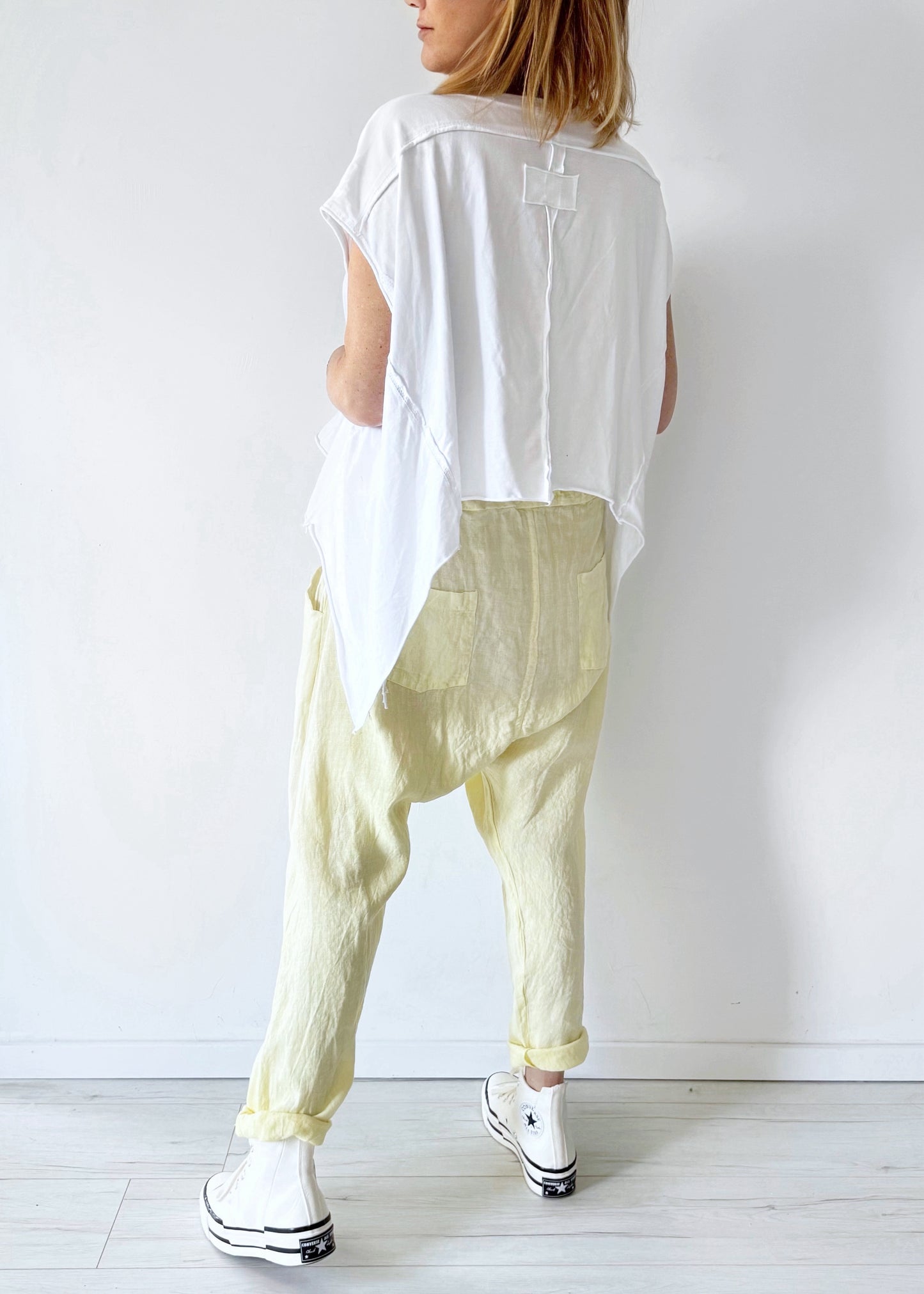 Flowbox Crop Shirt - Oversize