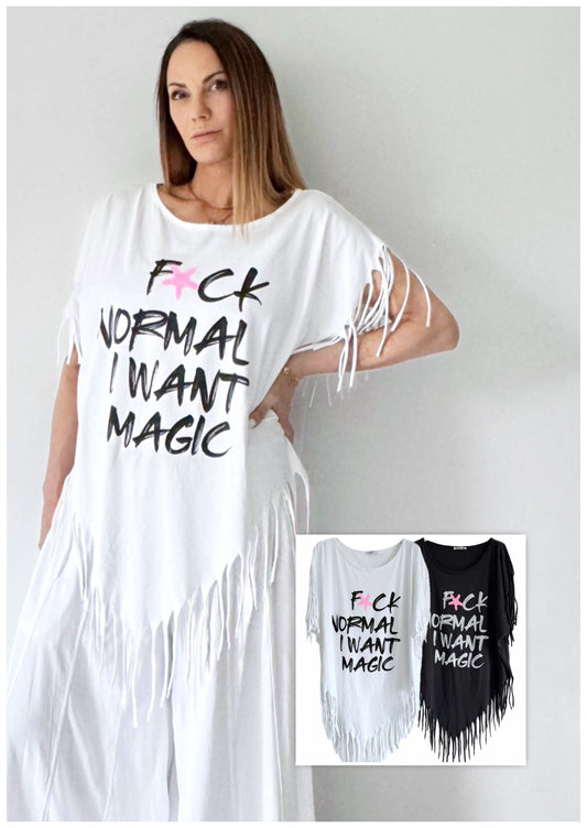 Fringe Edge Statement Shirt